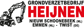 Logo Heijnen Grondverzet Emmen - Nieuw Schoonebeek